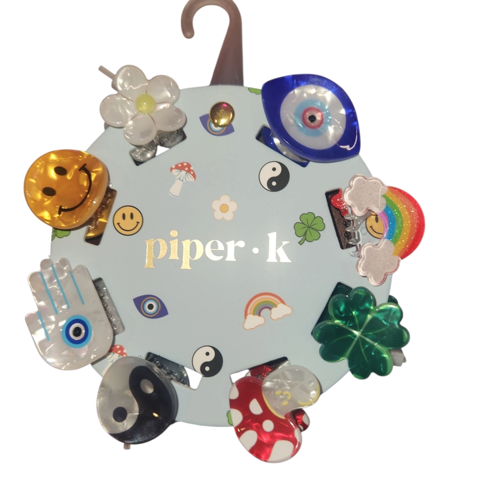 Piper K Whimsical Hair Clip Set - Picture 4 of 4